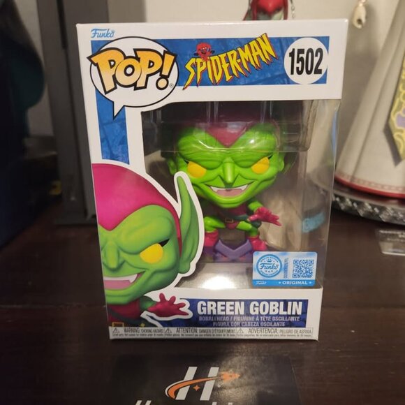 Marvel Spider-Man Green Goblin Funko Pop! Vinyl Figure #1502 Exclusive - Picture 1 of 3